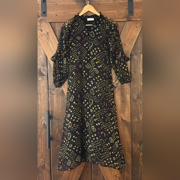 MAISON HOTEL Bianca Dress in Black Magma - Picture 2 of 13